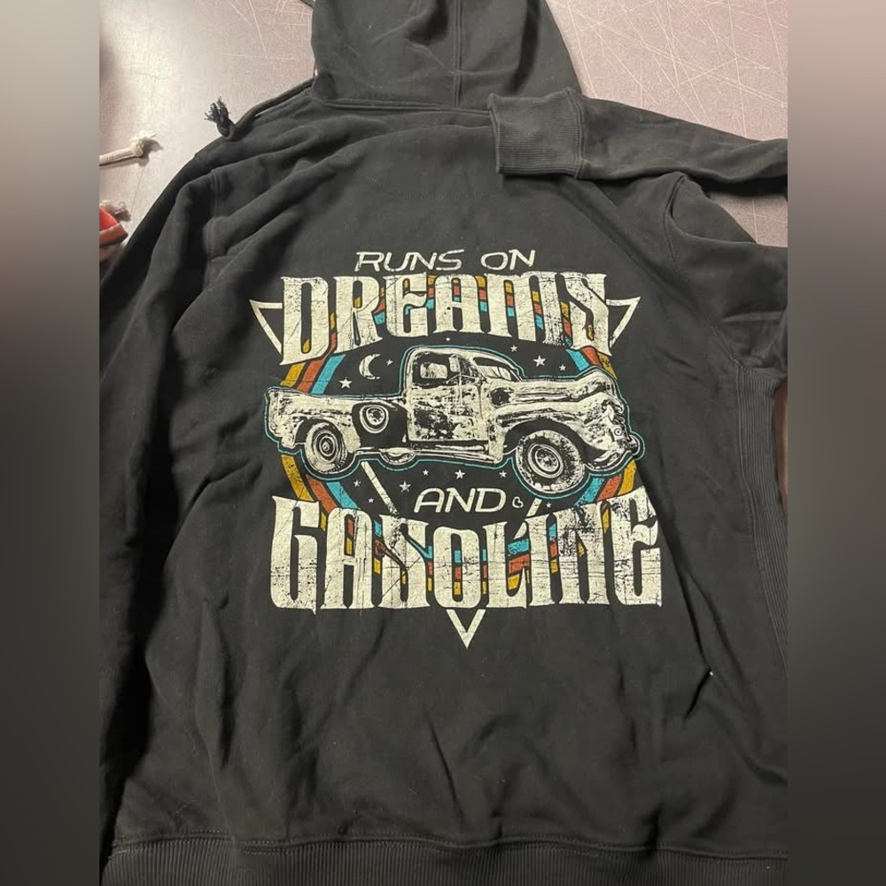 Runs on Dreams and Gasoline Hoodie